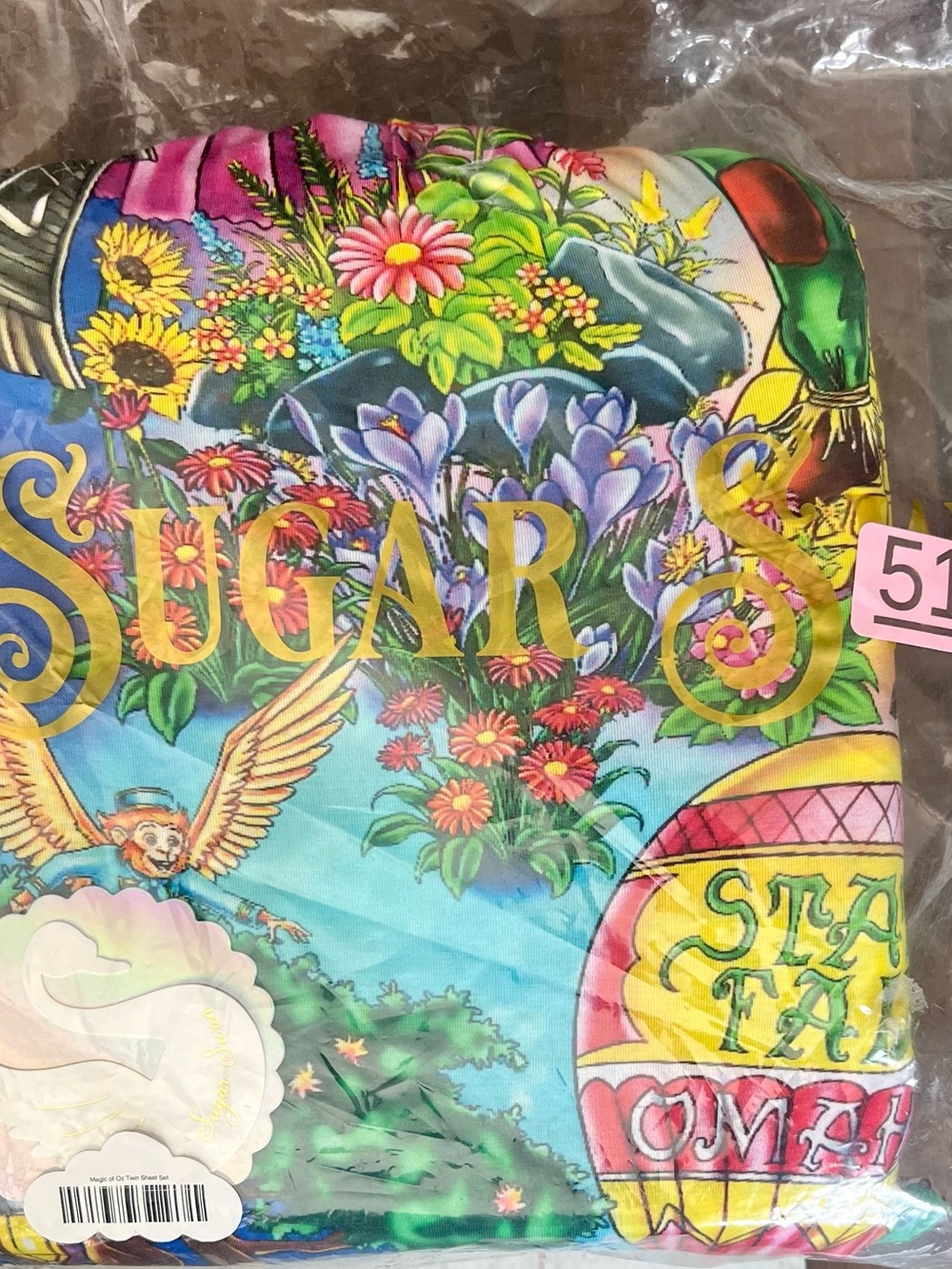 Sugar Swan Wizard of Oz Twin Sheet Set